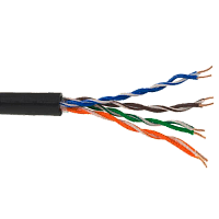 Сетевой кабель UTP TENDA INDOOR CAT6, 4пары 0.52mm чистая медь,переплетение,0.9mm изоляция, внешний диаметр:6.0mm, ПВХ***