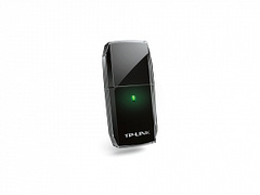 Беспроводной сетевой адаптер Wi-Fi USB TP-LINK Archer T2U AC600 Dual-Band, 433Mbps 5GHz+150Mb/s 2.4GHz, 1 антенна, USB 2.0***