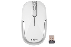 Беспроводная мышь A4tech G9-110H(F) White, оптическая,светодиодная, 2.4G, USB,1000 dpi, 3 кнопки***