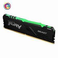 Оперативная память DDR4 32GB PC-25600 (3200MHz) KINGSTON FURY Beast RGB [KF432C16BBA/32]