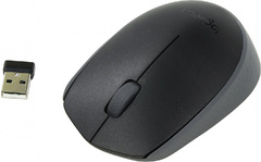 Беспроводная мышь Logitech M171, optical 1000dpi, 3btn, Black, USB [910-004424]***