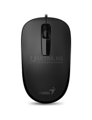 Мышь Genius DX-125, Black, 1000 dpi, USB, Optical,3 buttons, 1.5m***