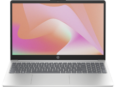Ноутбук HP 15-FD0021 Intel Core i3-1315U (up to 4.5Ghz), 8GB DDR4, 1TB SSD NVMe, 15.6" Full HD IPS, UMA Graphics, WiFi, BT, DOS, Eng-Rus-Arabic, серебро***