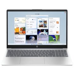Ноутбук HP 15-FD0021 Intel Core i3-1315U (up to 4.5Ghz), 32GB DDR4, 512GB SSD NVMe, 15.6" Full HD IPS, UMA Graphics, WiFi, BT, DOS, Eng-Rus-Arabic, серебро***