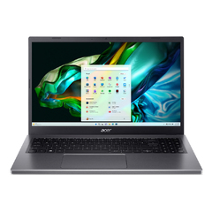 Ноутбук Acer Aspire 5 Intel Core i3-1315U (up to 4.5Ghz), 15.6" FHD IPS, Integrated, 8GB DDR5, 512GB SSD NVMe, DOS, 50Wh Li-ion battery, 65W, Eng+Rus, Steel Gray [NX.KHJER.009]***