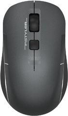 Мышь беспроводная A4tech FstylerFB26CS Air Smoky Grey оптическая, USB, 2000 dpi, серая***