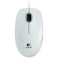 Мышь Logitech M100 White оптическая, 1000dpi, USB, 1.8 [910-006764]***