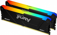 Оперативная память DDR4 16GB PC-28800 (3600MHz) KINGSTON FURY Beast [KF436C18BB/16]
