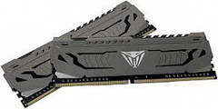 Оперативная память DDR4 16GB (2x8GB) PC-25600 (3200MHz) Patriot Viper Steel CL16 [PVS416G320C6K]