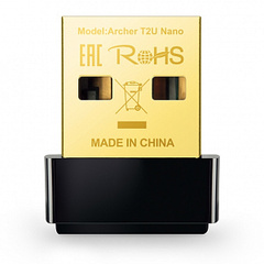 Беспроводной сетевой адаптер TP-LINK Archer T2U Nano Wi-Fi 433Мб USB***