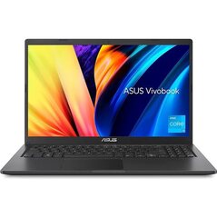Ноутбук ASUS VivoBook 15 Slim X1500E (F1500EA-AS31) 15.6" FHD IPS, i3-1115G4 (1.7GHz-4.1GHz), 8GB DDR4, 256GB SSD,Iris Xe Graphics G4, USB-C, WiFi 6 ax, BT, HDCam, Win11H, Indie Black ENG(наклейки)***