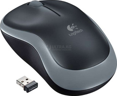 Беспроводная мышь Logitech M185, optical 1000dpi, 3btn, SWIFT GREY, USB [910-002235]***