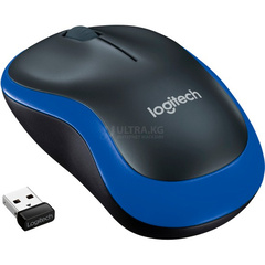 Беспроводная мышь Logitech M185, optical 1000dpi, 3btn, BLUE, USB [910-002239]***