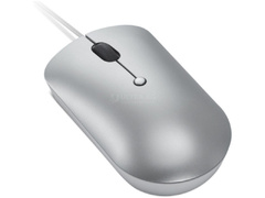 Мышь Lenovo 540 USB-C Compact Wired Mouse, оптическая, 2400 dpi, 1.8м, Cloud Grey [GY51D20877]***