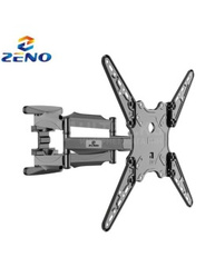 Настенный кронштейн для ТВ и мониторов Kaloc Zeno M500, Макс. Нагрузка-40.9 кг, Диагональ экрана от 32"до 70", Наклон-2°/+10°, Поворот 120°, до стены 43-440мм, VESA 100x100, 400x400mm, Чёрный***