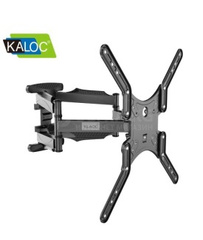 Настенный кронштейн для ТВ и мониторов Kaloc Zeno KLC-X5, Макс. Нагрузка-36.4 кг, Диагональ экрана от 32"до 60", Наклон-2°/+10°, Поворот 60°/+60°, до стены 42-452мм, VESA 100x100, 400x400mm, Чёрный***