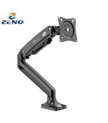 Настольный кронштейн для мониторов Kaloc Zeno M10/B, Макс. Нагрузка-10.0 кг, Диагональ экрана от 17"до 35", Наклон 50°/+50°, Поворот 360°, Высота 155-470mm, VESA 75x75, 100x100mm, Чёрный***
