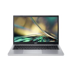 Acer Aspire 3 A315-510P-3652 Intel Core i3-N305 (8 ядер/8 потоков up to 3.8Ghz), 15.6" LED FULL HD (1920 x 1080), 4GB DDR5-4800Mhz, 256GB SSD PCIe NVMe M.2, Intel UHD Graphics, WiFi, BT 5.0, Cam, USB Type-C ,LAN, RJ45, Eng-Rus, PURE SILVER *,* 