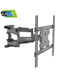 Настенный кронштейн для ТВ и мониторов Kaloc Zeno KLC-X5A, Макс. Нагрузка-35.0 кг, Диагональ экрана от 32"до 60", Наклон-2°/+10°, Поворот 50°/+80°, до стены 48-459мм, VESA 100x100, 400x400mm, Чёрный***