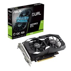 Asus Dual GeForce GTX 1650 V2 OC Edition, 4GB GDDR6 128-bit Engine Clock 1650MHz Memory Speed 12000MHz, DUAL Fan PCI Express 3.0, OpenGL4.6, HDCP, Dual-Link DVI-D, DisplayPort, HDMI, [90YV0GX8-M0NA00] *,* 