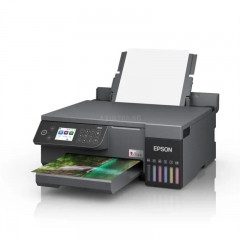 МФУ Epson L8100 (Printer-copier-scaner, A4, 22/22ppm (Black/Color), 12sec/photo, 5760x1440dpi, 1200x4800 scaner, LCD 6.1 cm, WiFi)