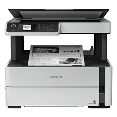 МФУ Epson M2140 (Printer-copier-scaner, A4, 39ppm Black, 1200х2400 dpi, 1200×2400 scaner, LCD 3.7cm, 64-90g/m2, Duplex, USB,) Ресурс стартового набора