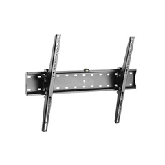 Настенный кронштейн для LCD тел/монитора Brateck, LP37-810T, Макс. нагрузка - 100 кг, Диагональ экрана от 60" до 100", Угол наклона +15° -15°, Чёрный***
