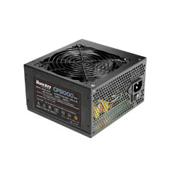 Блок питания Huntkey CP5000 HK500-57GP, 500W, ATX, APFC, 20+4pin, 4+4pin, 4*Sata, 2*Molex, 2*PCI-E 6+2pin, Вентилятор 12см, Кабель питания, Чёрный *-* 