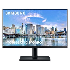 Монитор LCD 24", Samsung LF24T450FQIXCI, IPS, 1920x1080,10000000:1,250 кд/м2, 178/178, 75Hz, 5ms, 2xHDMI, DP, Headset-Out, 2xUSB2.0 поворот экрана, регулировка высоты, портретный режим