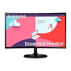 Монитор LCD 27" Samsung LS27C366EAIXCI Black, VA, Curved, 1920x1080, 3000:1 (Mega), 250cd/m2, 75Hz, 178/178, 4ms, VGA, HDMI, Headset-Out
