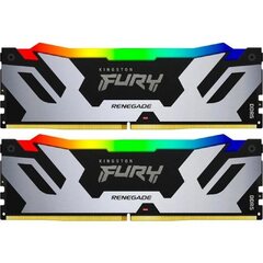 Оперативная память DDR5 32GB (2x16GB) PC-57600 (7200MHz) KINGSTON FURY RENEGADE RGB [KF572C38RSAK2-32]